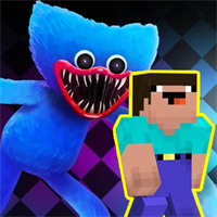 Play Huggy Wuggy: Noob Hunt in the Maze Game Online
