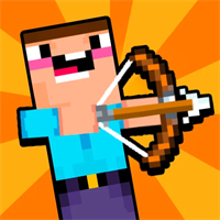 Play Noob archer vs Stickman Zombie: zombie shooter Game Online