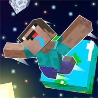 Play Noob is flying into space! Game Online