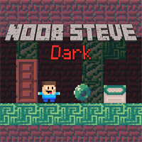 Play Noob Steve Dark Game Online