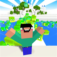 Play Noob vs Stickman: Zombie Bowling Game Online