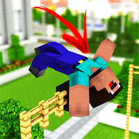 Play Nubik: Parkour to your favorite girl! Game Online